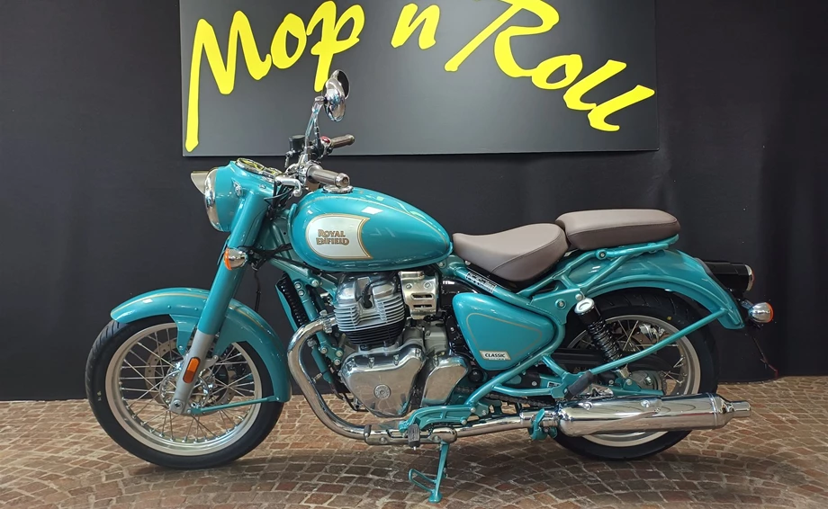 Verleihmotorrad Royal Enfield Classic 650 vom Händler Mop ´n Roll GmbH Bild 5: Verleihmotorrad Royal Enfield Classic 650 vom Händler Mop ´n Roll GmbH