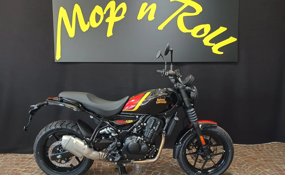 Verleihmotorrad Royal Enfield Guerrilla 450 vom Händler Mop ´n Roll GmbH Bild 1: Verleihmotorrad Royal Enfield Guerrilla 450 vom Händler Mop ´n Roll GmbH