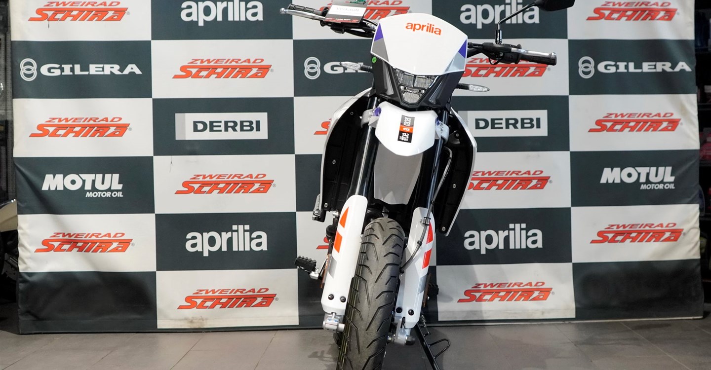 Verleihmotorrad Aprilia SX 125 vom Händler Zweirad Schira Inh. Uwe Schütze e.K.