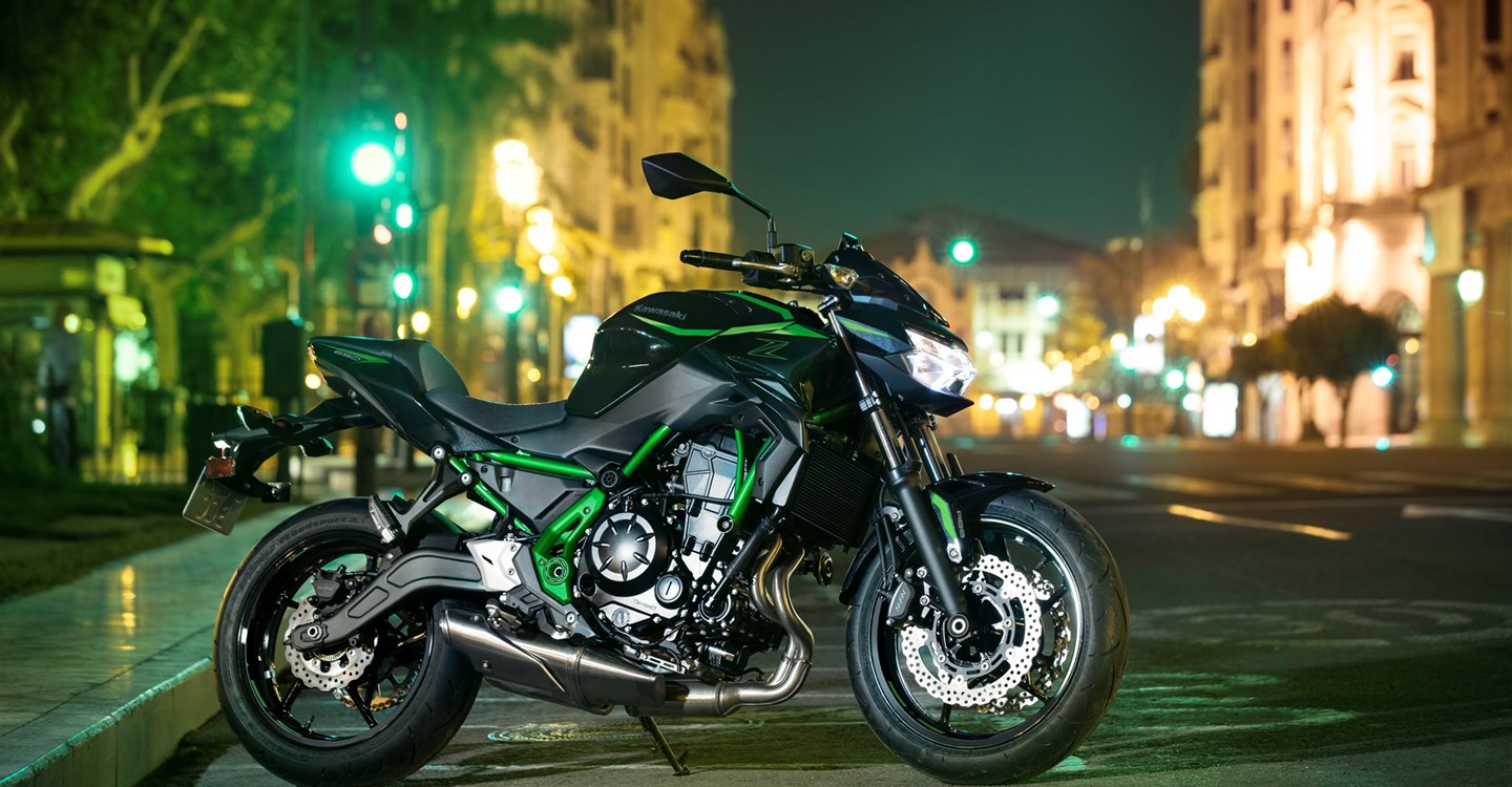 Verleihmotorrad Kawasaki Z650 S vom Händler Motorradtechnik Geenen GmbH