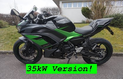 Leihmotorrad Kawasaki Ninja 650