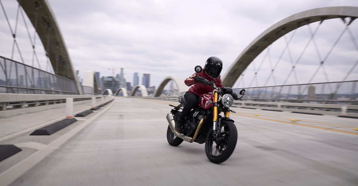 Verleihmotorrad Triumph Speed 400 vom Händler Zweirad-Center Nuber GmbH