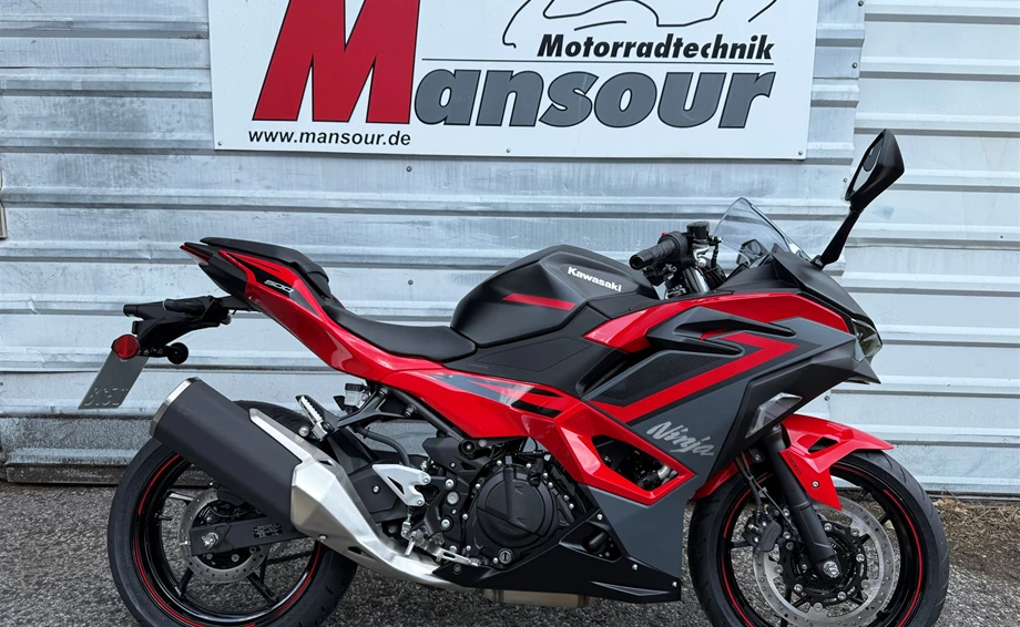 Verleihmotorrad Kawasaki Ninja 500 SE vom Händler Mansour Motorradtechnik Bild 1: Verleihmotorrad Kawasaki Ninja 500 SE vom Händler Mansour Motorradtechnik