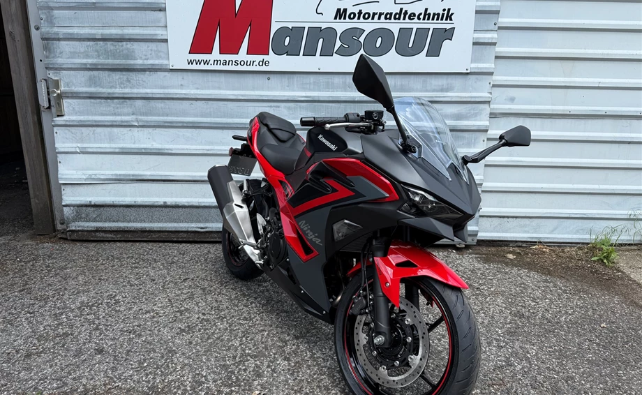 Verleihmotorrad Kawasaki Ninja 500 SE vom Händler Mansour Motorradtechnik Bild 2: Verleihmotorrad Kawasaki Ninja 500 SE vom Händler Mansour Motorradtechnik