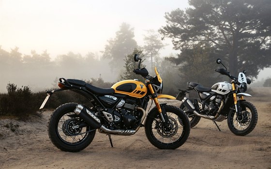 Verleihmotorrad Triumph Scrambler 400 XC vom Händler Motorrad-Shop Kuhnert - Bild 14