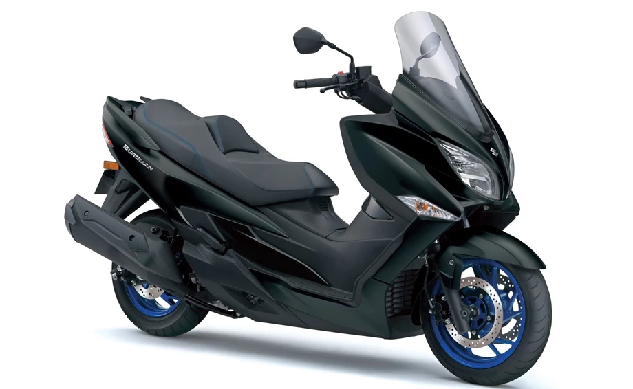 Verleihmotorrad Suzuki Burgman 400 vom Händler AMS STORE BERLIN GmbH Bild 1: Verleihmotorrad Suzuki Burgman 400 vom Händler AMS STORE BERLIN GmbH