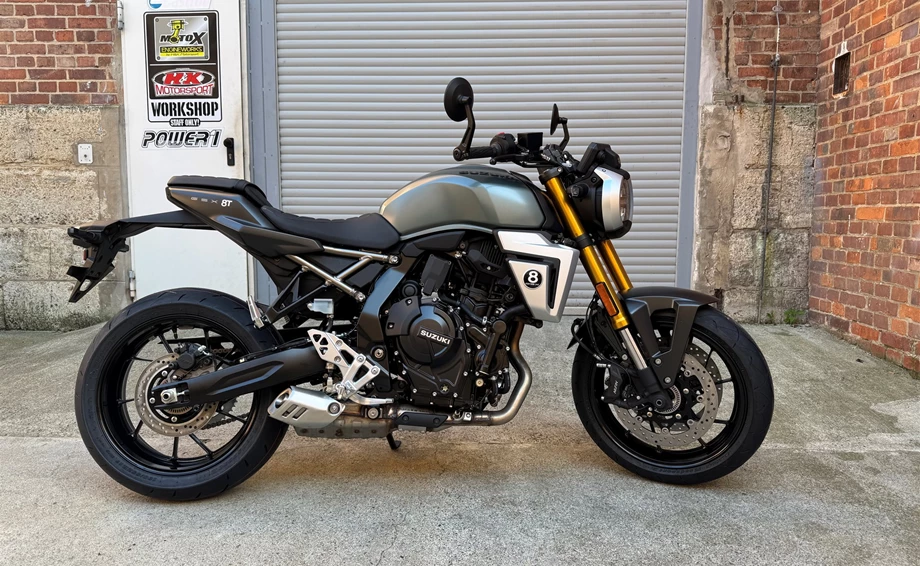 Verleihmotorrad Suzuki GSX-8T vom Händler H&K Motorsport Bild 1: Verleihmotorrad Suzuki GSX-8T vom Händler H&K Motorsport