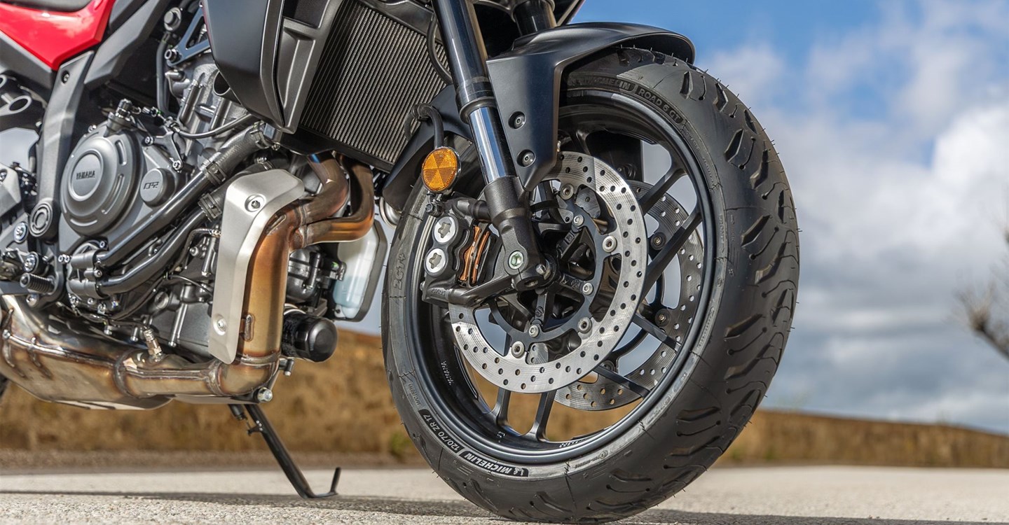 Verleihmotorrad Yamaha Tracer 7 vom Händler hmf Motorräder GmbH