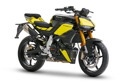 Leihmotorrad Fantic Stealth 125