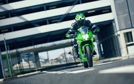 Verleihmotorrad Kawasaki Ninja 125 vom Händler Zweiradcenter Schottenring - Bild 4