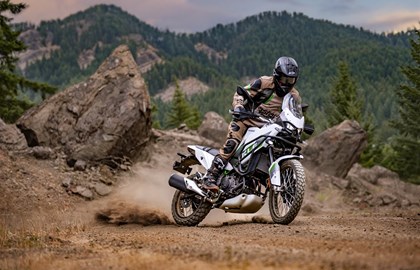 Leihmotorrad Kawasaki KLE500 SE