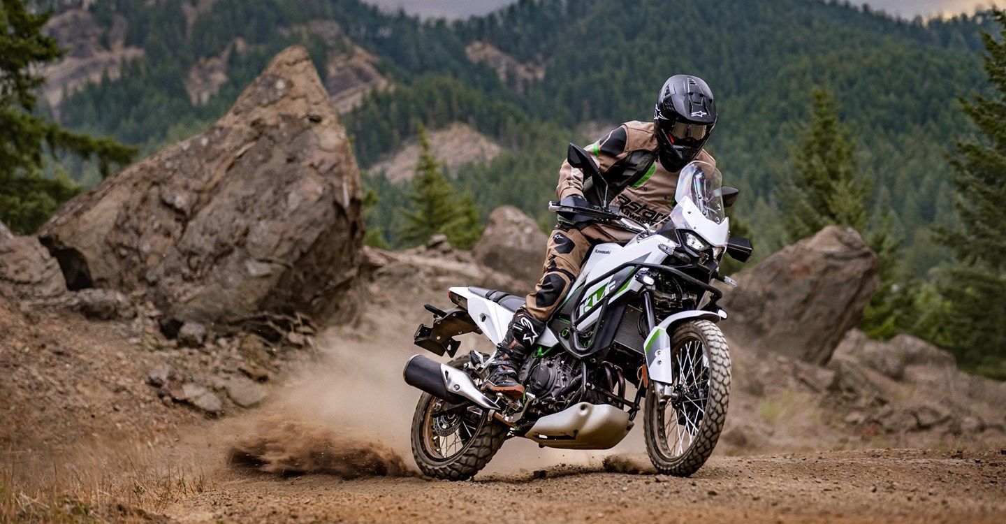 Verleihmotorrad Kawasaki KLE500 SE vom Händler Motorradtechnik Geenen GmbH