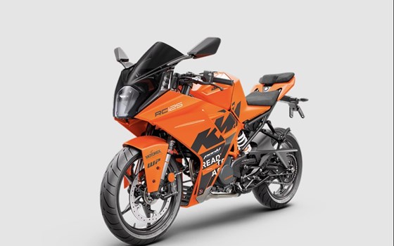 Verleihmotorrad KTM RC 125 vom Händler Motorrad Ruser - Bild 1