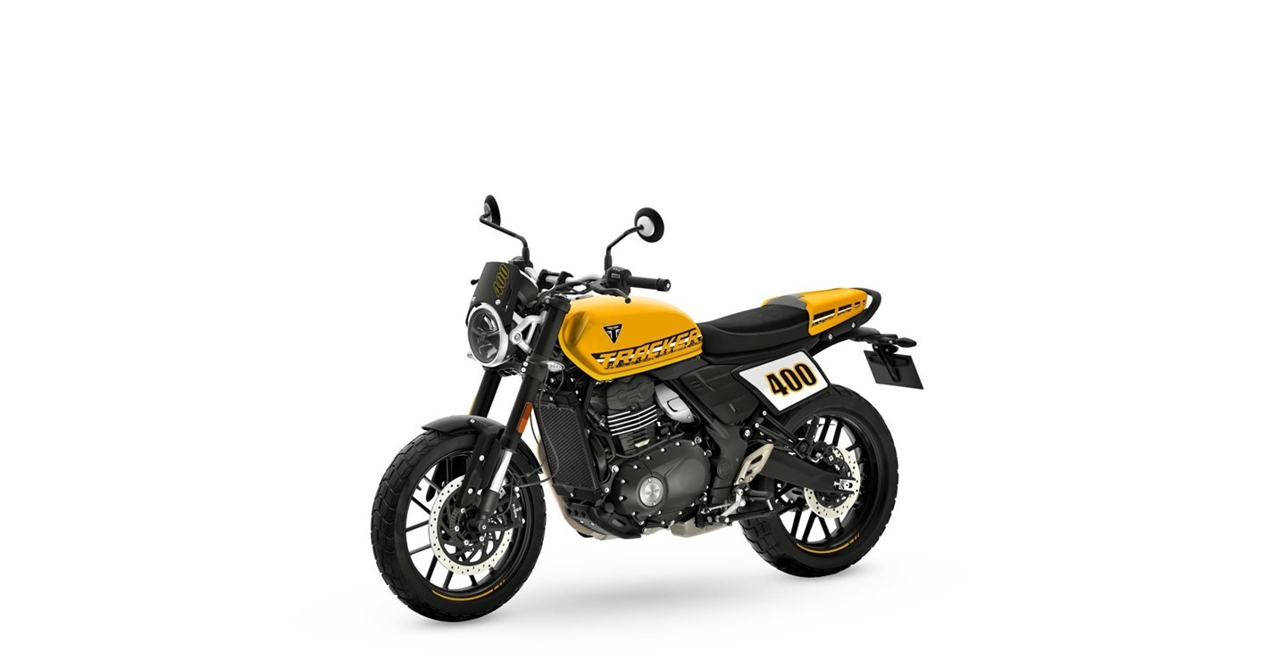 Verleihmotorrad Triumph Tracker 400 vom Händler Zweirad-Center Nuber GmbH