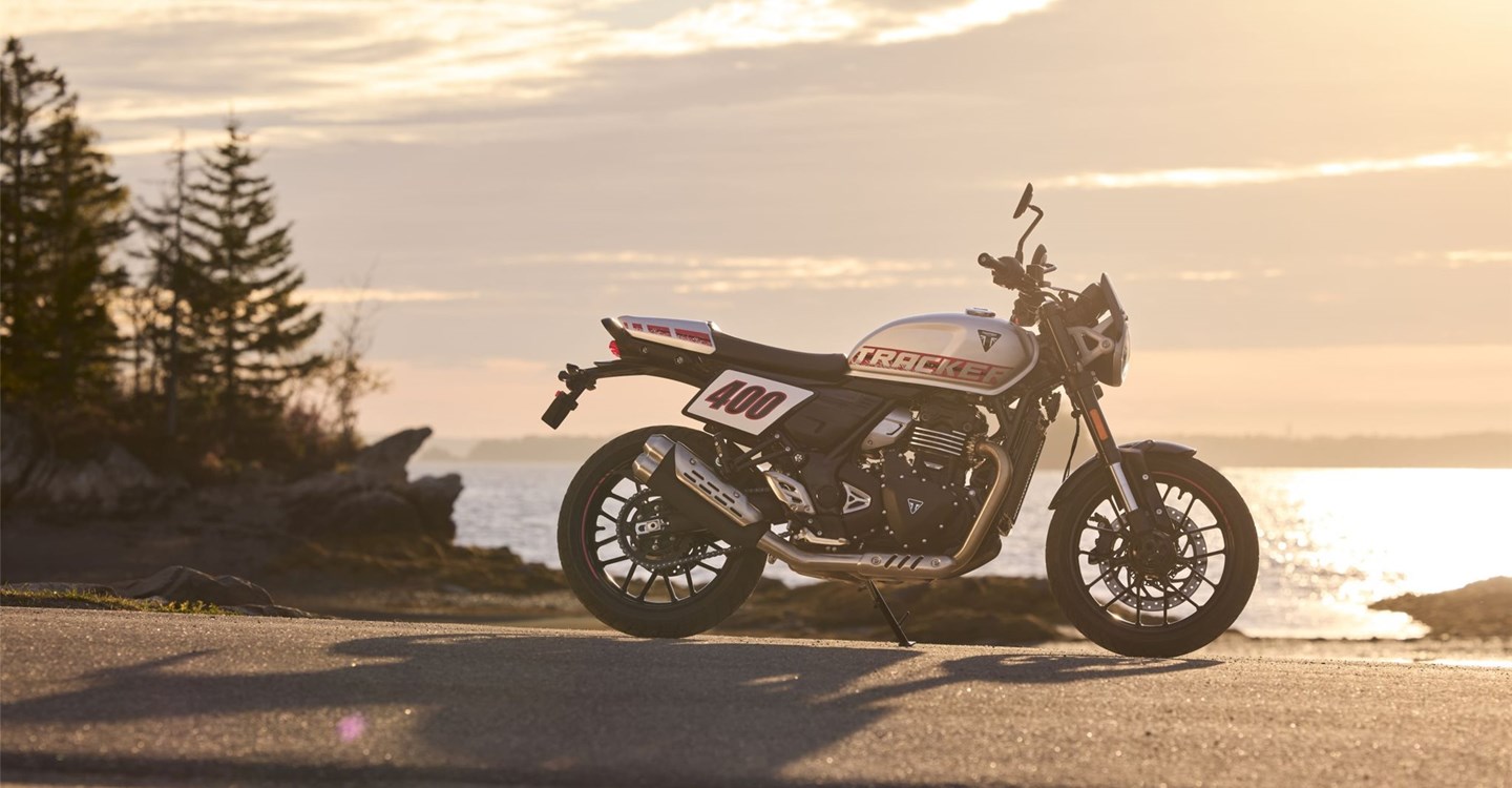 Verleihmotorrad Triumph Tracker 400 vom Händler Zweirad-Center Nuber GmbH