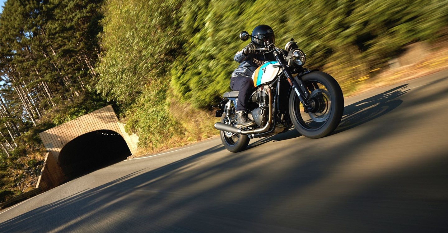 Verleihmotorrad Triumph Speed Twin 900 vom Händler Zweirad-Center Nuber GmbH