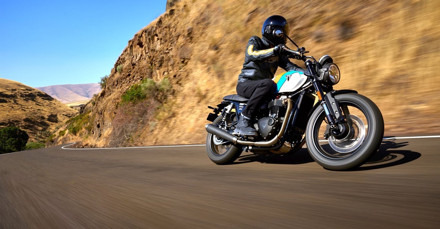 Verleihmotorrad Triumph Speed Twin 900 vom Händler Zweirad-Center Nuber GmbH