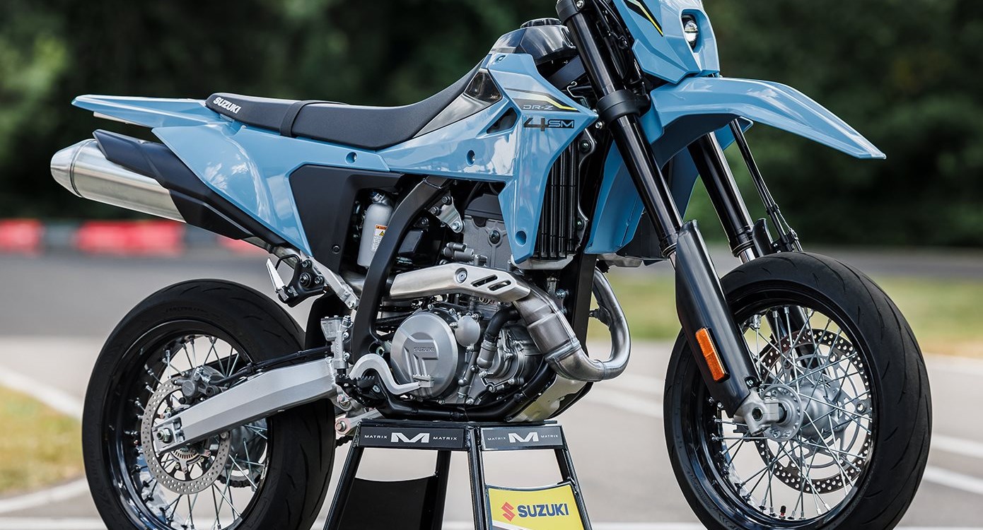 Verleihmotorrad Suzuki DR-Z 400 SM vom Händler BKM Bikes Handels GmbH