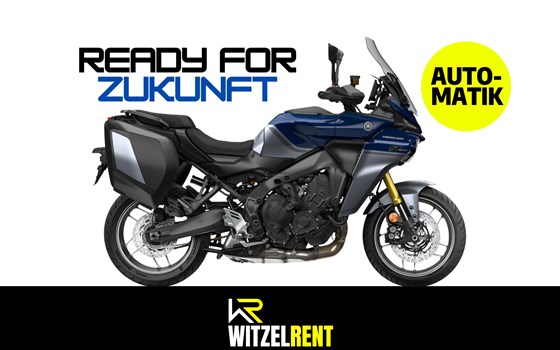 Verleihmotorrad Yamaha Tracer 9 GT+ Y-AMT vom Händler Motorrad Witzel GmbH - Bild 1