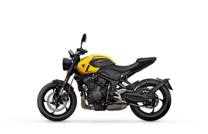 Leihmotorrad Triumph Trident 660