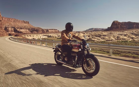 Verleihmotorrad Triumph Bonneville Speedmaster vom Händler TRIUMPH Chemnitz Böttger und Budach OHG - Bild 9