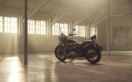 Verleihmotorrad Triumph Bonneville Speedmaster vom Händler TRIUMPH Chemnitz Böttger und Budach OHG - Bild 5