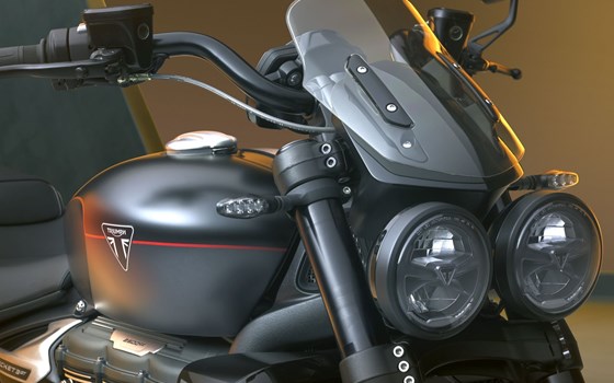 Verleihmotorrad Triumph Rocket 3 Storm GT vom Händler TRIUMPH Chemnitz Böttger und Budach OHG - Bild 9