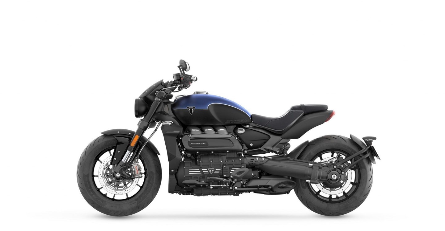 Verleihmotorrad Triumph Rocket 3 Storm R vom Händler Warm Up Zweiradtechnik GmbH