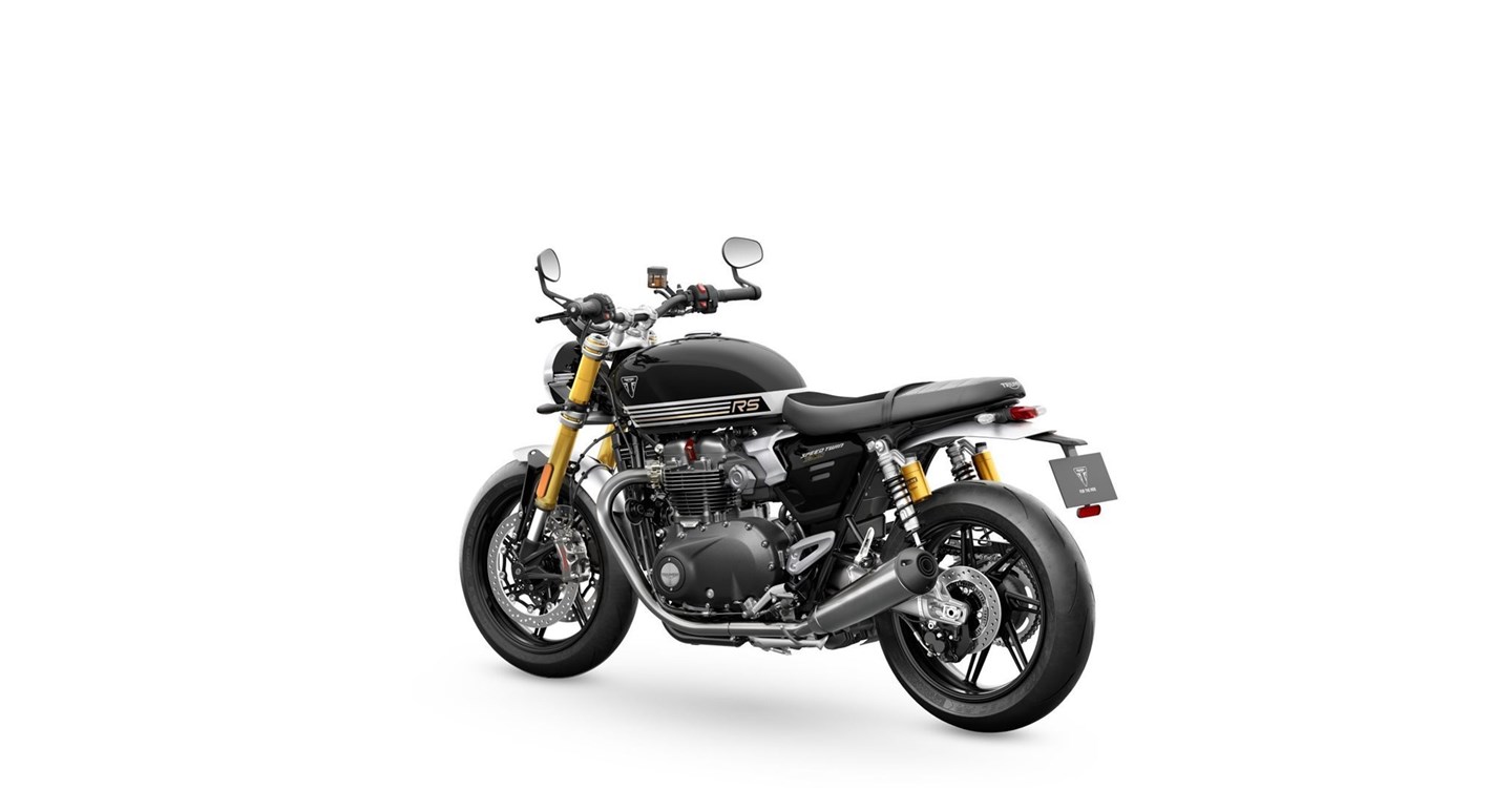 Verleihmotorrad Triumph Speed Twin 1200 RS vom Händler Warm Up Zweiradtechnik GmbH
