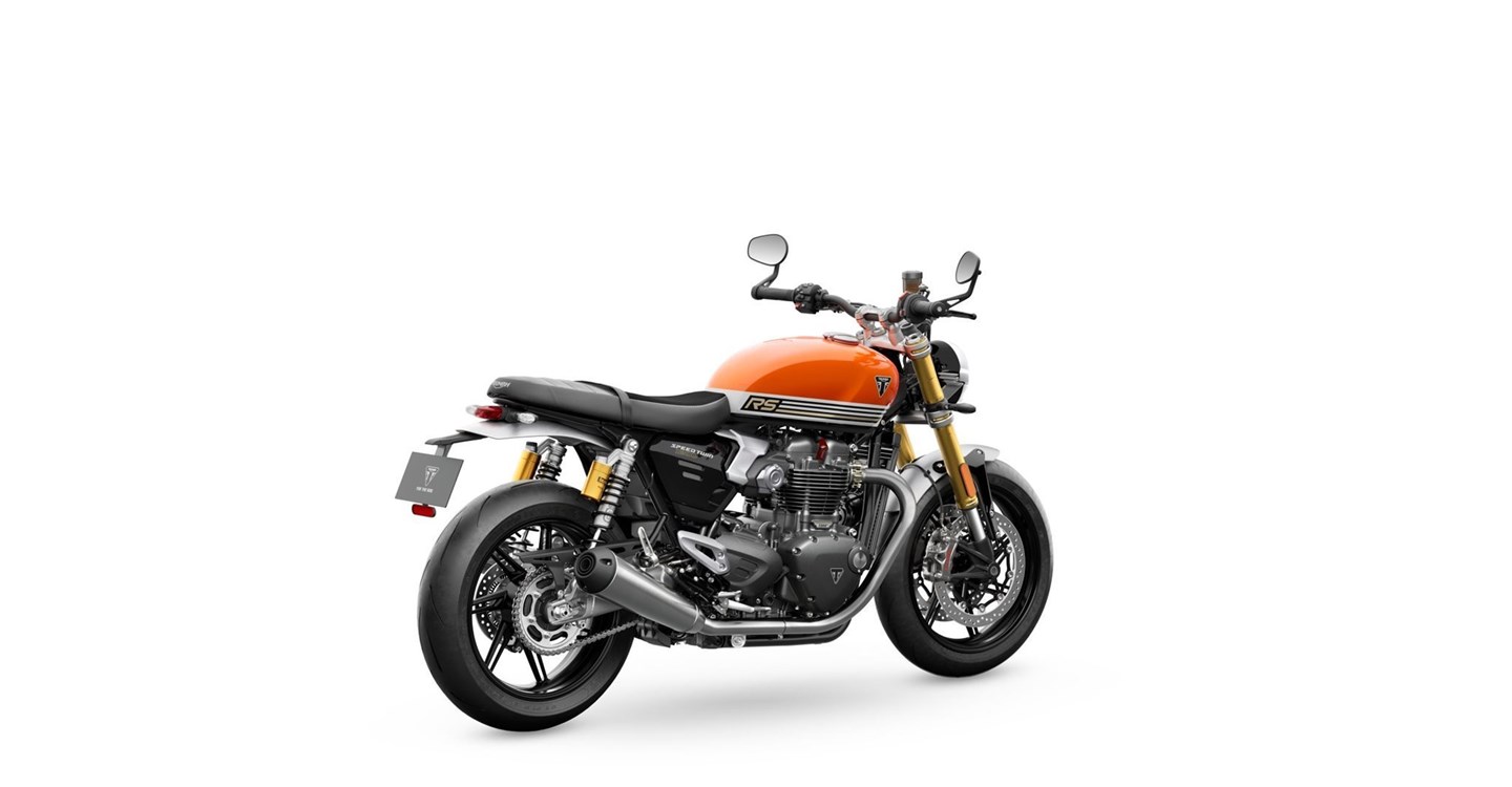 Verleihmotorrad Triumph Speed Twin 1200 RS vom Händler Warm Up Zweiradtechnik GmbH
