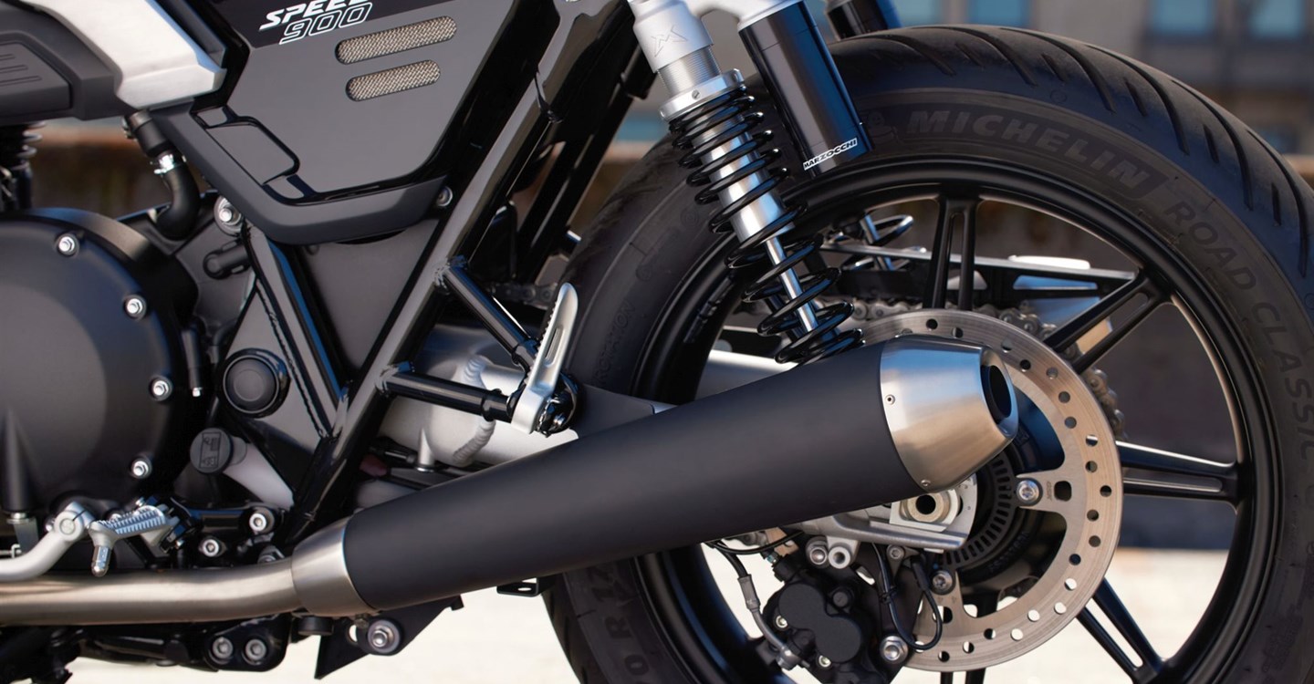 Verleihmotorrad Triumph Speed Twin 900 vom Händler Warm Up Zweiradtechnik GmbH