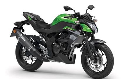 Leihmotorrad Kawasaki Z125