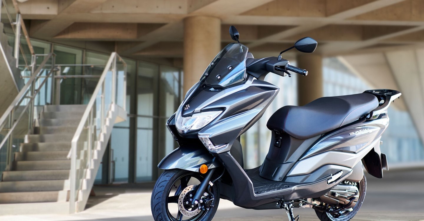 Verleihmotorrad Suzuki Burgman 125 vom Händler BKM Bikes Handels GmbH