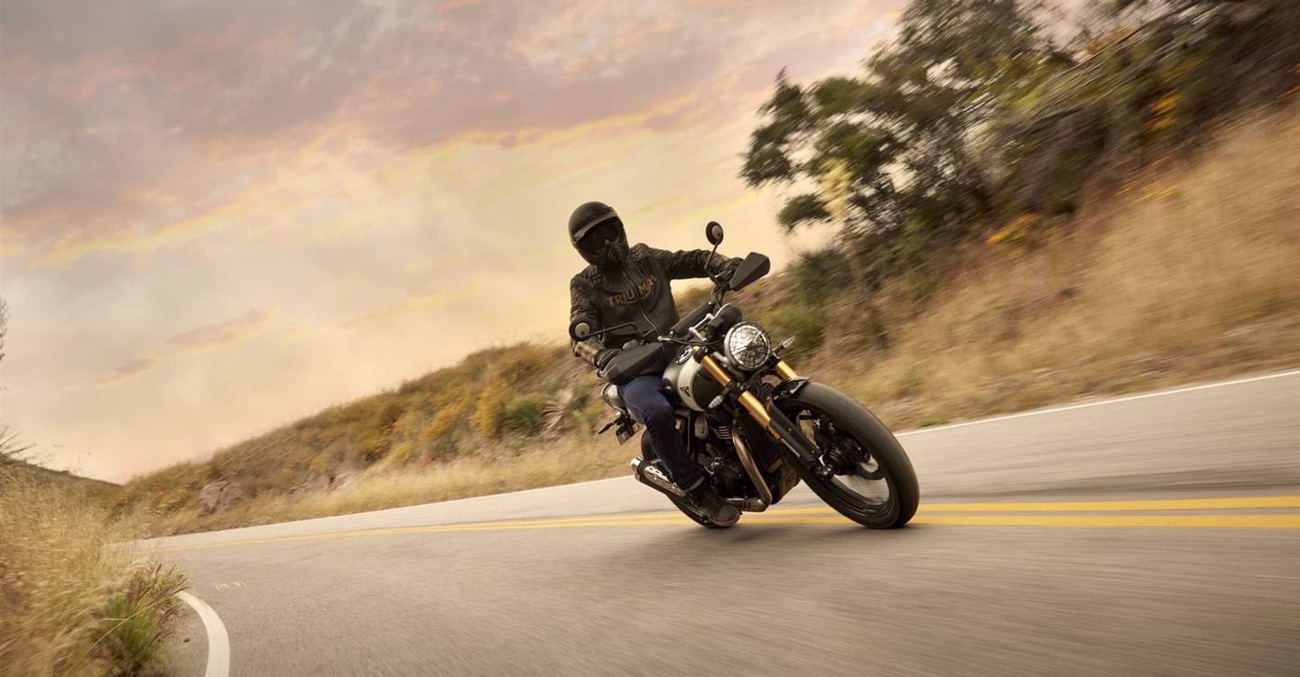 Verleihmotorrad Triumph Scrambler 400 X vom Händler Zweirad-Center Nuber GmbH