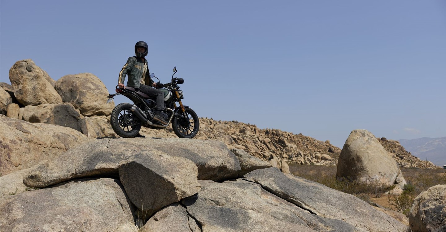 Verleihmotorrad Triumph Scrambler 400 X vom Händler Zweirad-Center Nuber GmbH