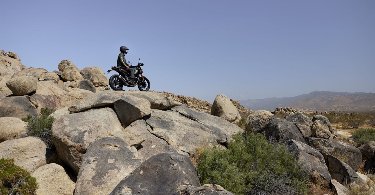 Verleihmotorrad Triumph Scrambler 400 X vom Händler Zweirad-Center Nuber GmbH