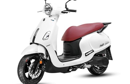 Leihmotorrad Sym Fiddle 125 ABS E5