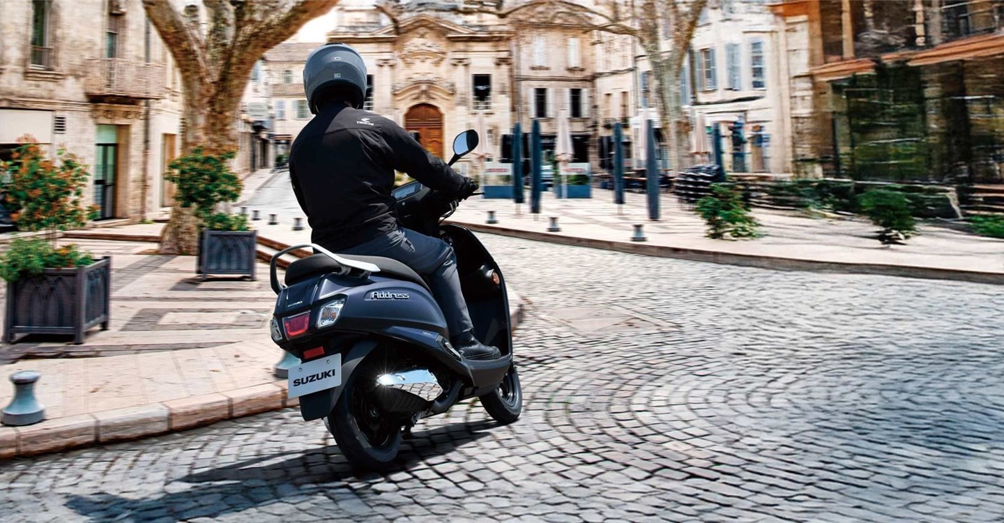 Verleihmotorrad Suzuki Address 125 vom Händler Motorrad Reinhardt GmbH
