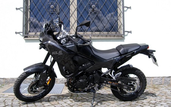 Verleihmotorrad Kawasaki KLE 500 vom Händler Motorrad Service Scheibe - Bild 1