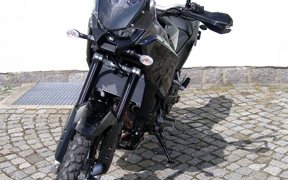 Verleihmotorrad Kawasaki KLE 500 vom Händler Motorrad Service Scheibe - Bild 2