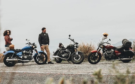 Verleihmotorrad Royal Enfield Super Meteor 650 vom Händler Autohaus Wolfgang Nowak - Bild 5