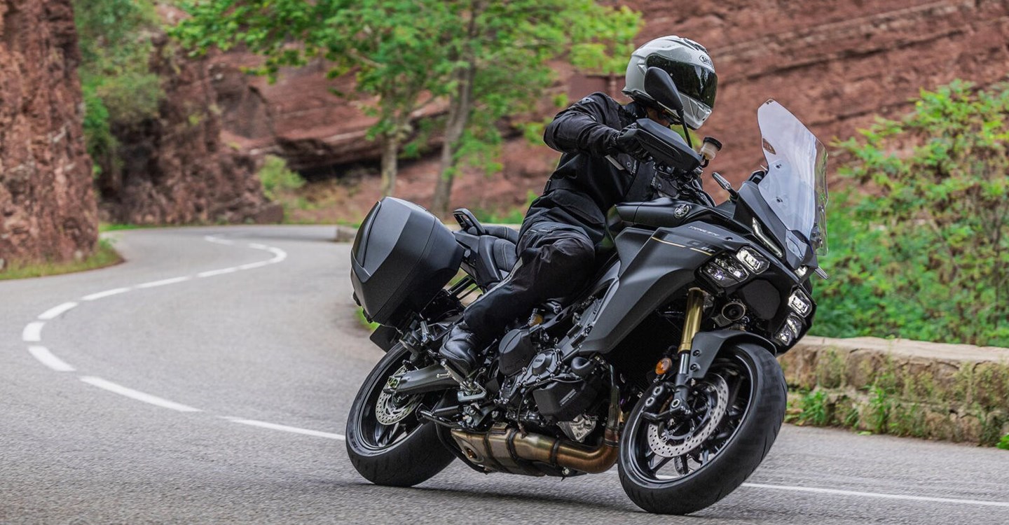 Verleihmotorrad Yamaha Tracer 9 GT vom Händler Zweirad Center Gawelleck