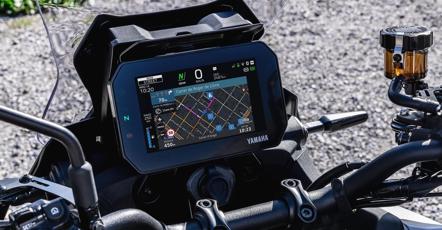 Verleihmotorrad Yamaha Tracer 9 GT vom Händler Zweirad Center Gawelleck