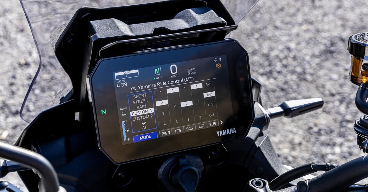 Verleihmotorrad Yamaha Tracer 9 GT vom Händler Zweirad Center Gawelleck