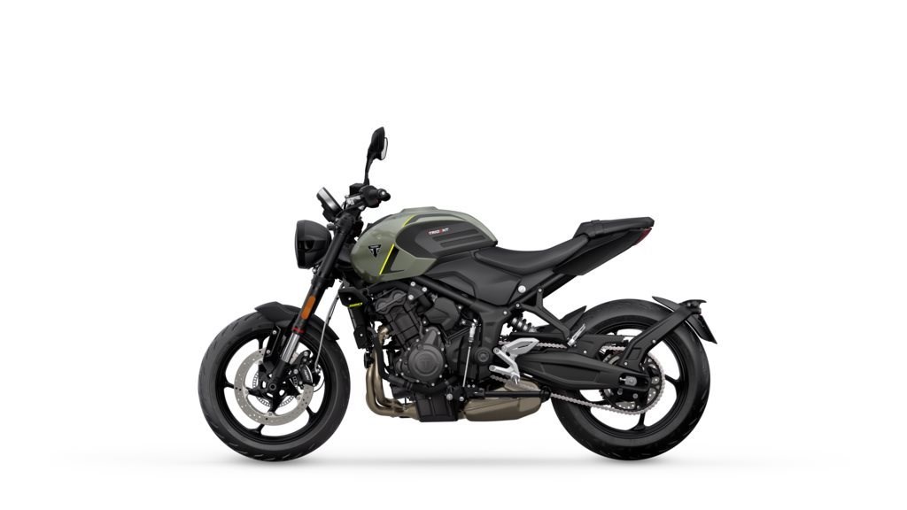 Verleihmotorrad Triumph Trident 660 vom Händler Warm Up Zweiradtechnik GmbH