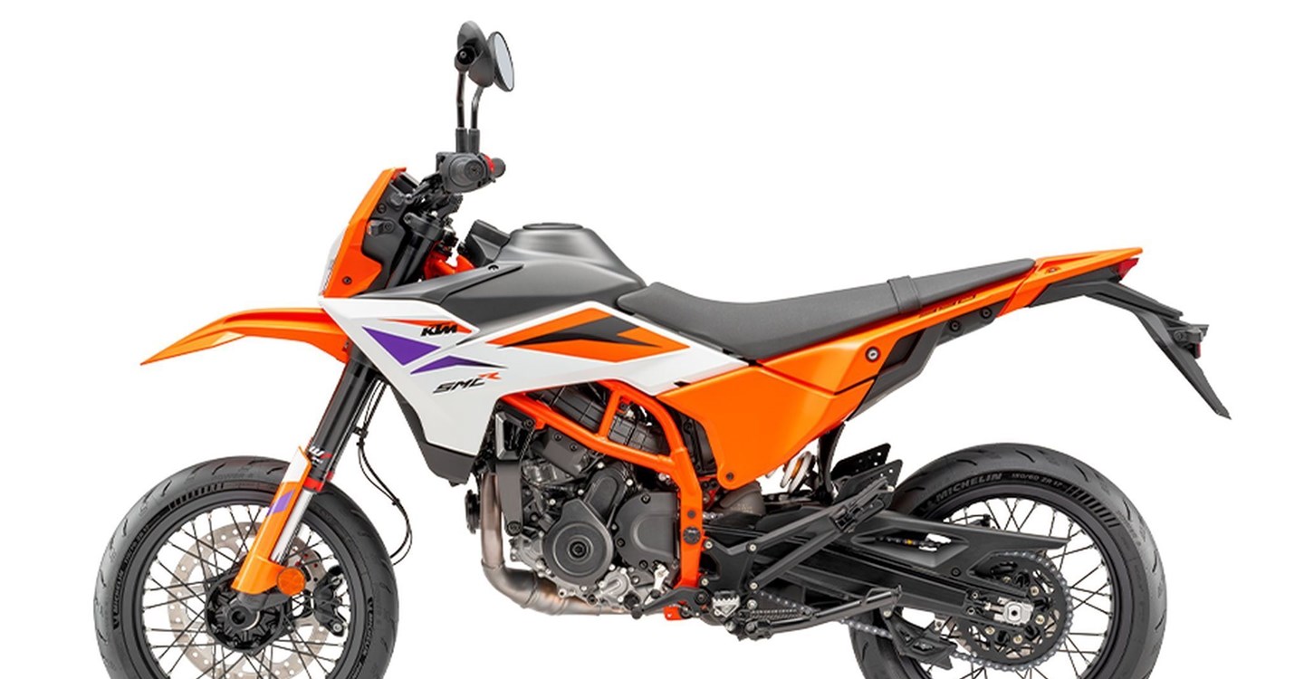 Verleihmotorrad KTM 390 SMC R vom Händler Motorrad Dirnberger GmbH & Co. KG