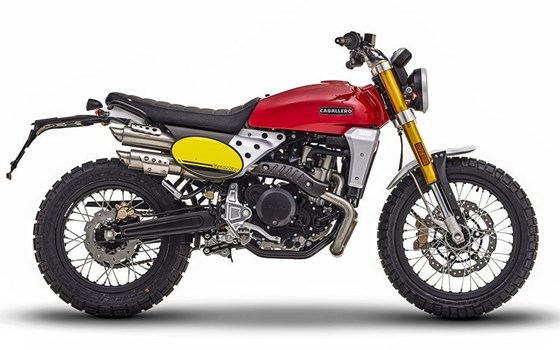 Verleihmotorrad Fantic Caballero Scrambler 500 vom Händler Moto Studio Thomas Holtz - Bild 1