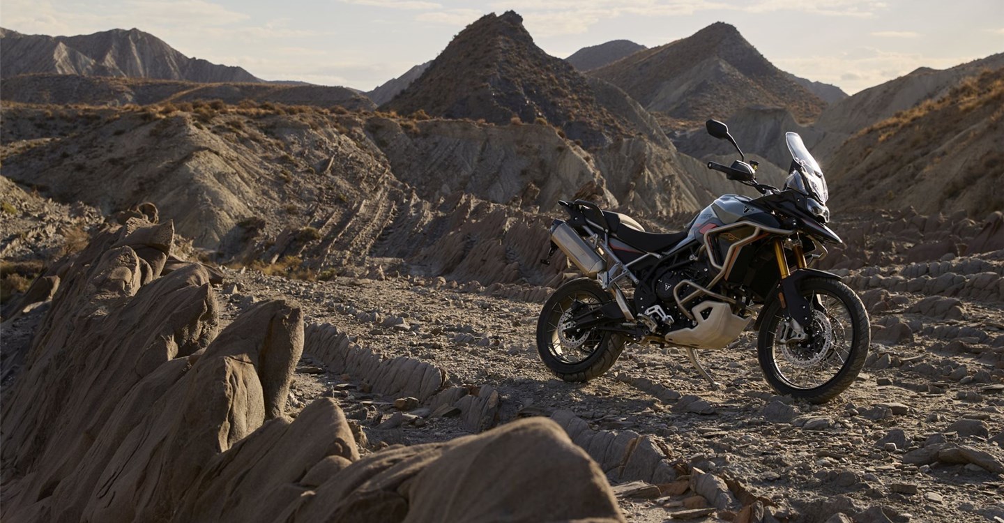 Verleihmotorrad Triumph Tiger 900 Desert Edition vom Händler Zweirad-Center Nuber GmbH