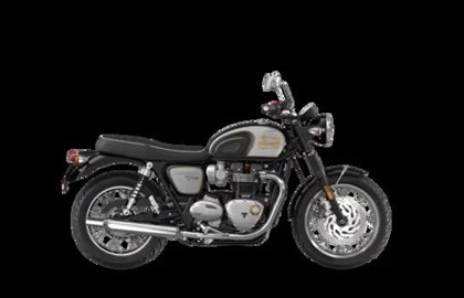 Leihmotorrad Triumph Bonneville Bobber Black