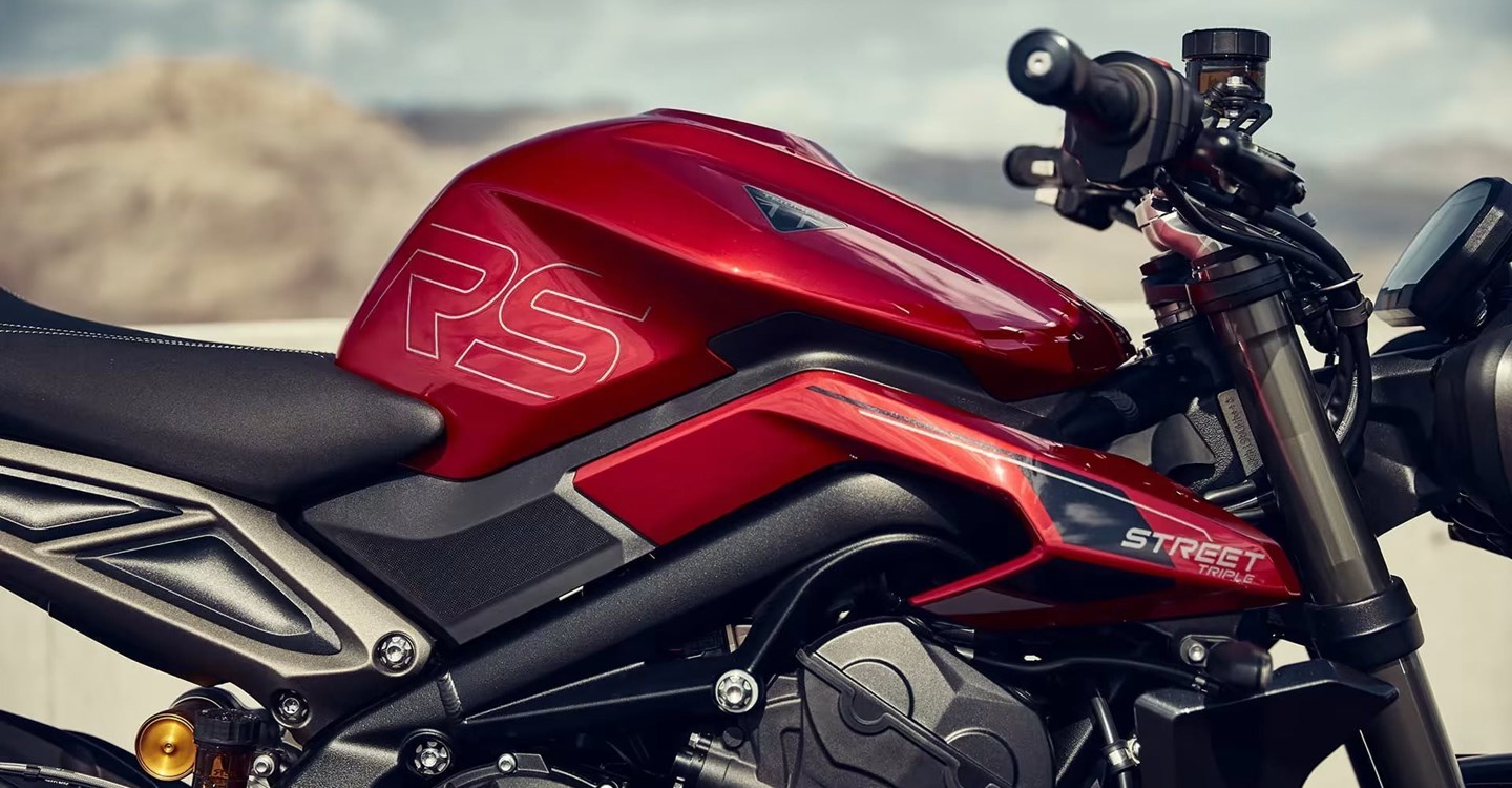 Verleihmotorrad Triumph Street Triple 765 RS vom Händler Warm Up Zweiradtechnik GmbH